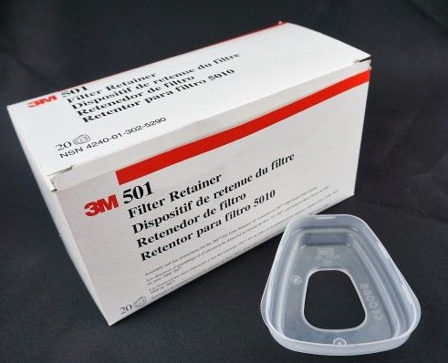 3M : ฝาครอบแผ่นกรองฝุ่น 501 3M Filter Retainer