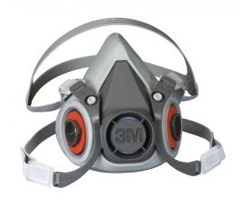 3M : 6100 หน้ากากครึ่งหน้าขนาดเล็ก