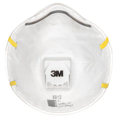 3M 8812 P1หน้ากากกันฝุ่นละอองมีวาล์ว 10ชิ้น