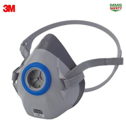 3M : 7702K หน้ากากไส้กรองเดี่ยวซิลิโคน ขนาดกลาง