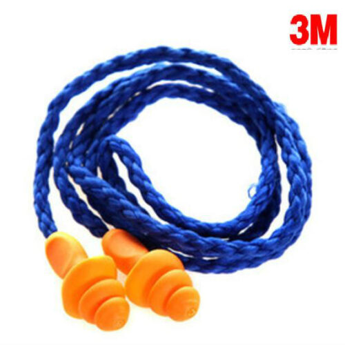 Alternative view of 3M : 1270 ปลั๊กที่อุดหูลดเสียง (Earplug) สายโพลีเอสเตอร์ (สายสีฟ้า)