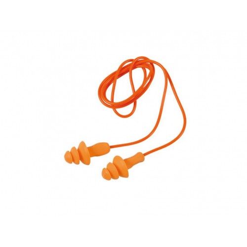 Alternative view of 3M : 1270 ปลั๊กที่อุดหูลดเสียง (Earplug) สายพีวีซี (สายสีส้ม)