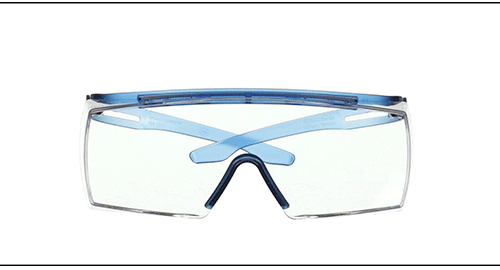 3M : SF3701 แว่นตานิรภัย Safety Glasses Goggles SecureFit, 3700 Series - Image 3