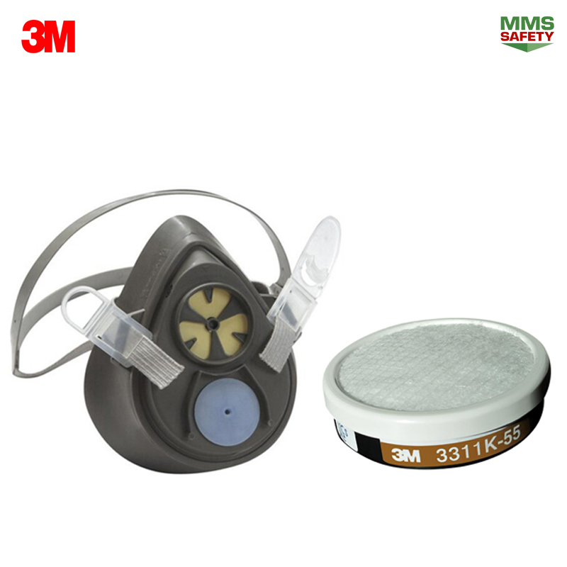 3M : 3200-55 ชุดหน้ากากป้องกันยาฆ่าแมลง - Image 2