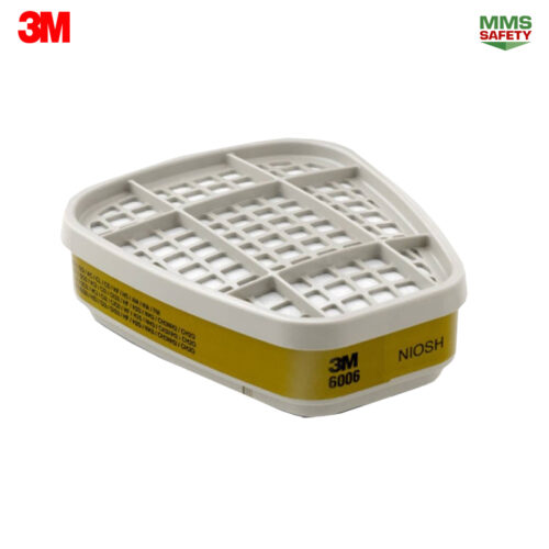 3M : 6006 ตลับกรองไอระเหยสารตัวทำละลาย กรดแก๊ส