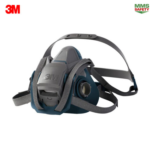 3M : 6502QL หน้ากากครึ่งหน้าซิลิโคนขนาดกลาง แบบห้อยคอได้