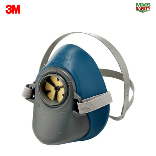 3M : หน้ากากชนิดไส้กรองเดี่ยว HF-51 ไซส์ S/M