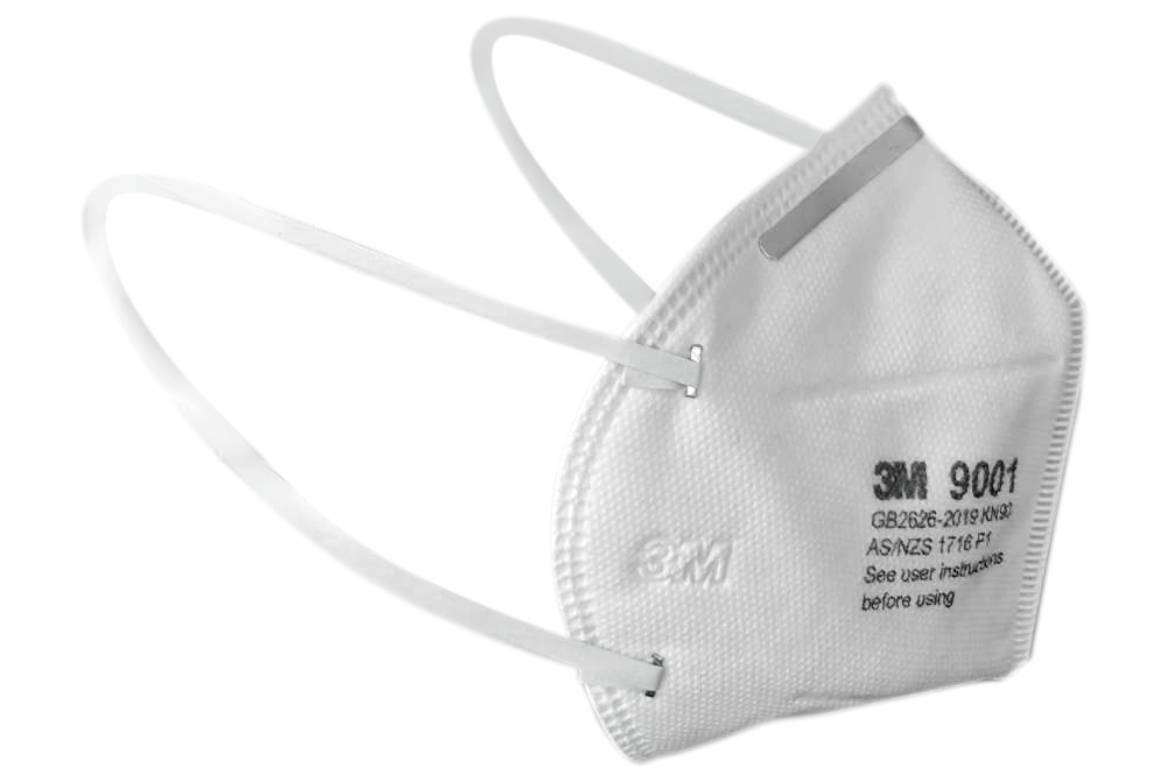 3M : 9001 P1 Particulate หน้ากากป้องกันฝุ่น ละออง มาตรฐาน P1 (50 ชิ้น) - Image 2