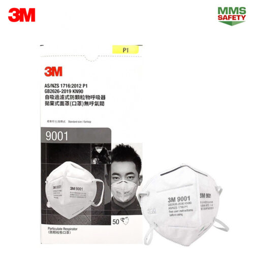 3M : 9001 P1 Particulate หน้ากากป้องกันฝุ่น ละออง มาตรฐาน P1 (50 ชิ้น)