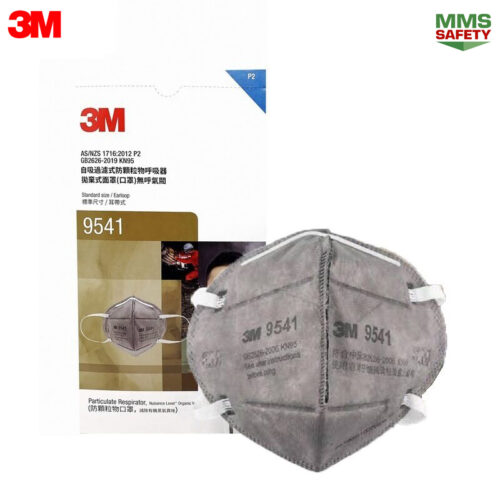 3M : 9541 หน้ากากคาร์บอน คล้องหู 1 กล่อง (บรรจุ 25 ชิ้น)