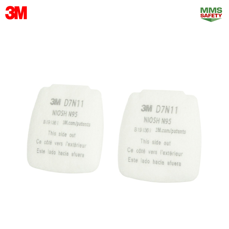3M : Secure Click™ แผ่นกรองอนุภาค N95 D7N11 (20 ชิ้น/กล่อง)