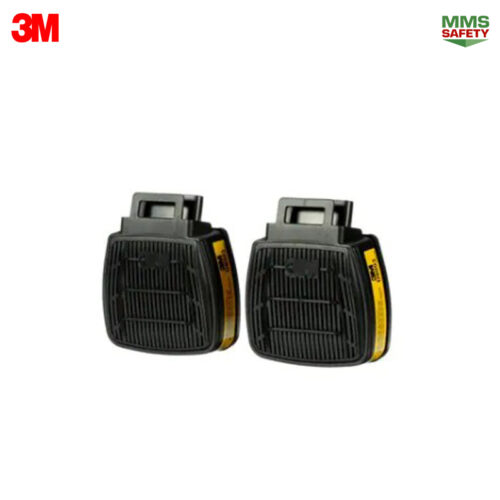 3M : Secure Click™ ตลับกรองไอระเหยสารอินทรีย์และไอกรด D8003
