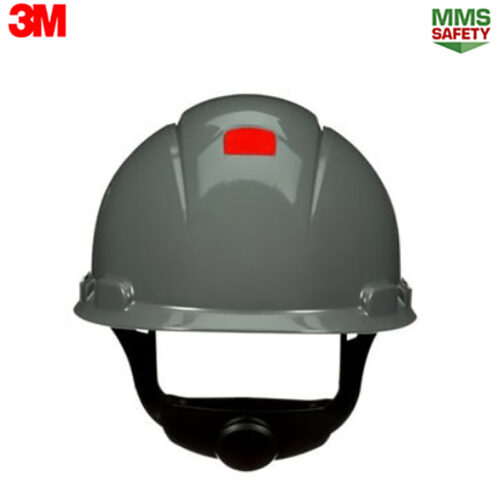 3M : H-708SFR-UV หมวกนิรภัยสีเทาไม่มีรู