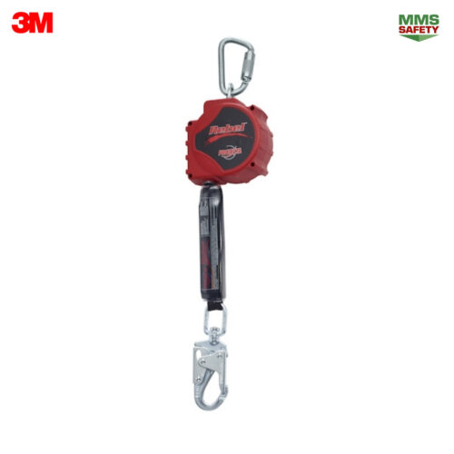 3M : PROTECTA® Rebel™ สายช่วยชีวิตชนิดดึงกลับอัตโนมัติ, แบบแถบเส้นใย (Web), 3100432, 1 ชิ้น/ลัง