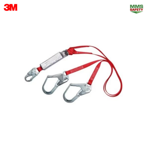 3M : PROTECTA PRO™ Pack สายช่วยชีวิตชนิดขาคู่ 100% Tie-Off พร้อมอุปกรณ์ดูดซับแรงกระชาก, 1340180, 1 ชิ้น/ลัง