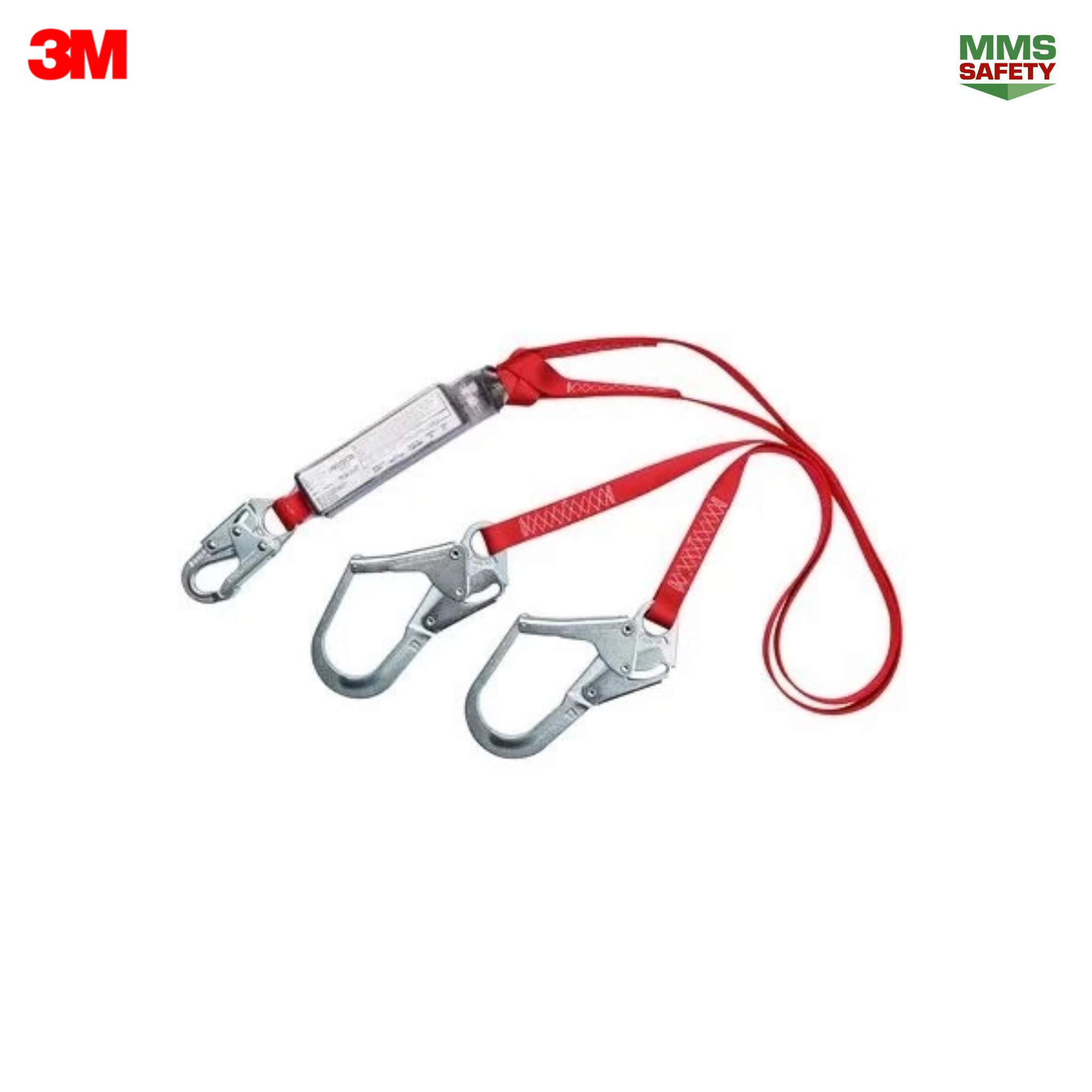 3M : PROTECTA PRO™ Pack สายช่วยชีวิตชนิดขาคู่ 100% Tie-Off พร้อมอุปกรณ์ดูดซับแรงกระชาก, 1340180, 1 ชิ้น/ลัง