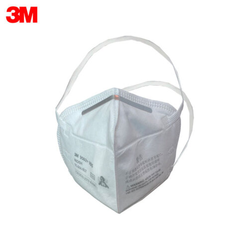 Alternative view of 3M : 9502V+ หน้ากากป้องกัน ฝุ่น ละออง แบบพับได้ มีวาล์ว สายคาดศีรษะ, P2, 25ชิ้น/กล่อง, 10 กล่อง/ลัง