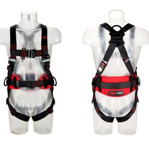 3M : เข็มขัดนิรภัยแบบเต็มตัว D-ring 2 จุด มีเข็มขัดรองหลัง (ไซส์ M/L)1161628