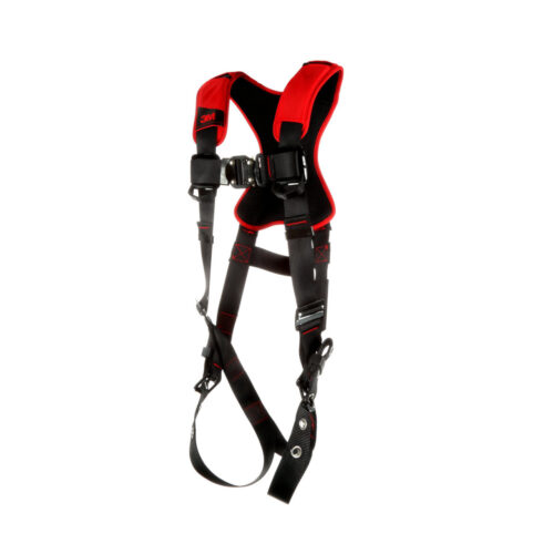 3M : Protecta Pro 1161421,ชุดเข็มขัดนิรภัยแบบเต็มตัว ชนิด Quick Connect D-ring 1จุด ด้านหลัง ไซส์ M/L