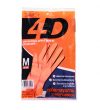 ถุงมือยี่ห้อ 4D สีส้ม - Image 4