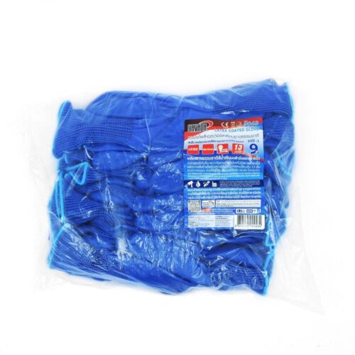 Alternative view of ถุงมือโพลีเอสเตอร์ เคลือบยางธรรมชาติ 9" รุ่น 9043 YAMADA