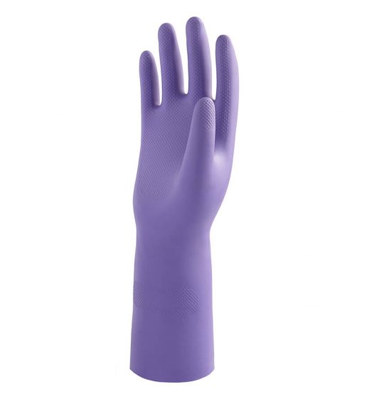 ถุงมือยี่ห้อ FOOD PRO สีม่วง