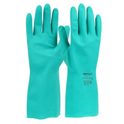 ถุงมือไนไตร WORKSafe18mm. ไซส์ 8/9 (12 PR/แพ็ค)