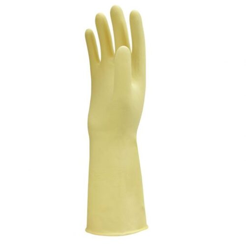 ถุงมือยี่ห้อ FOOD PRO สีเนื้อ