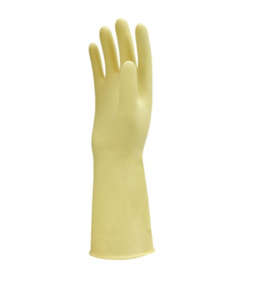 ถุงมือยี่ห้อ FOOD PRO สีเนื้อ
