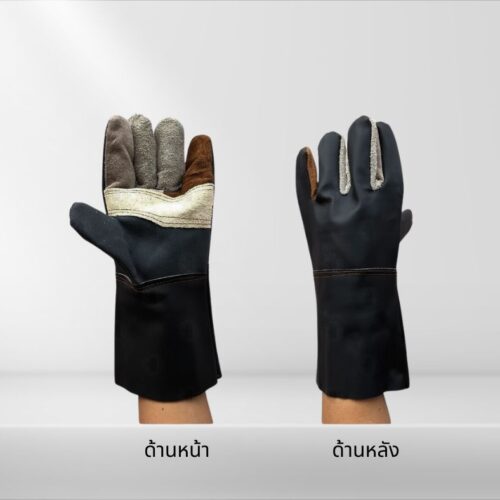 Alternative view of ถุงมือหนังเฟอร์นิเจอร์สั้น 12 นิ้วรุ่น BB1212 (แพ็ค 12 คู่)
