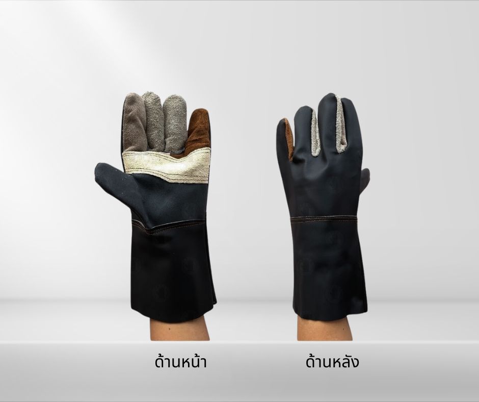 ถุงมือหนังเฟอร์นิเจอร์สั้น 12 นิ้วรุ่น BB1212 (แพ็ค 12 คู่) - Image 2