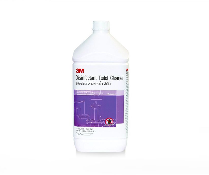 3M : ผลิตภัณฑ์ล้างห้องน้ำฆ่าเชื้อ, กลิ่นพฤกษา, ขนาด 3.8 ลิตร