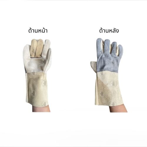 Alternative view of ถุงมือหนังกลับทั้งชิ้น ยาว12นิ้ว รุ่น DC1212 (เเพ็ค 12คู่)