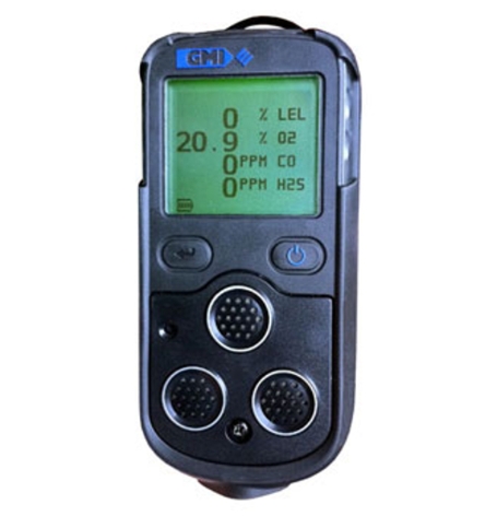GMI PS200 เครื่องวัดแก๊ส 4 เซ็นเซอร์ (O2,LEL,CO,H2S) พร้อมปั๊มดูดอากาศ
