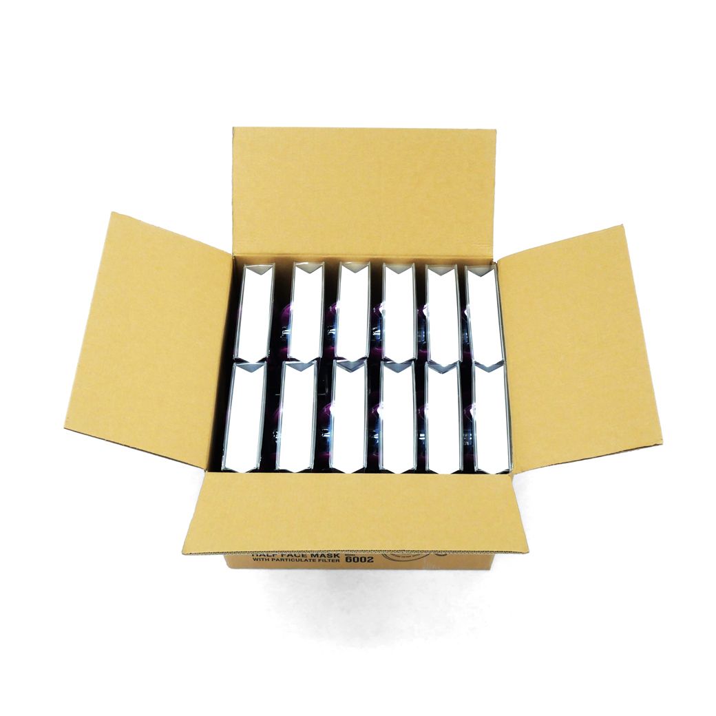 หน้ากากครึ่งหน้าพร้อมไส้กรองฝุ่น รุ่น 6002 - Image 8