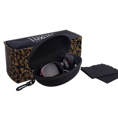 แว่นตากันแดดแฟชั่นผู้หญิง เลนส์สีม่วง Designer YAMADA - Image 2