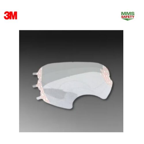 3M : 6885 แผ่นใสแปะช่องมองด้านหน้าของหน้ากากเต็มหน้า (25 ชิ้น/แพ็ค)