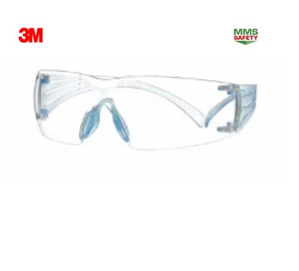 3M : SF301 SECUREFIT แว่นตานิรภัย เลนส์ใส (SCOTCHGUARD)