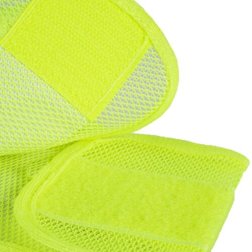 เสื้อจราจร รุ่น GR-5559V สีเขียว แถบสีเงิน YAMADA - Image 7