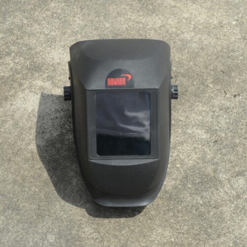 Alternative view of หน้ากากกันแสงเชื่อมแบบสวมหัวเลนส์ใหญ่ (ดำ) รุ่น YMD-505