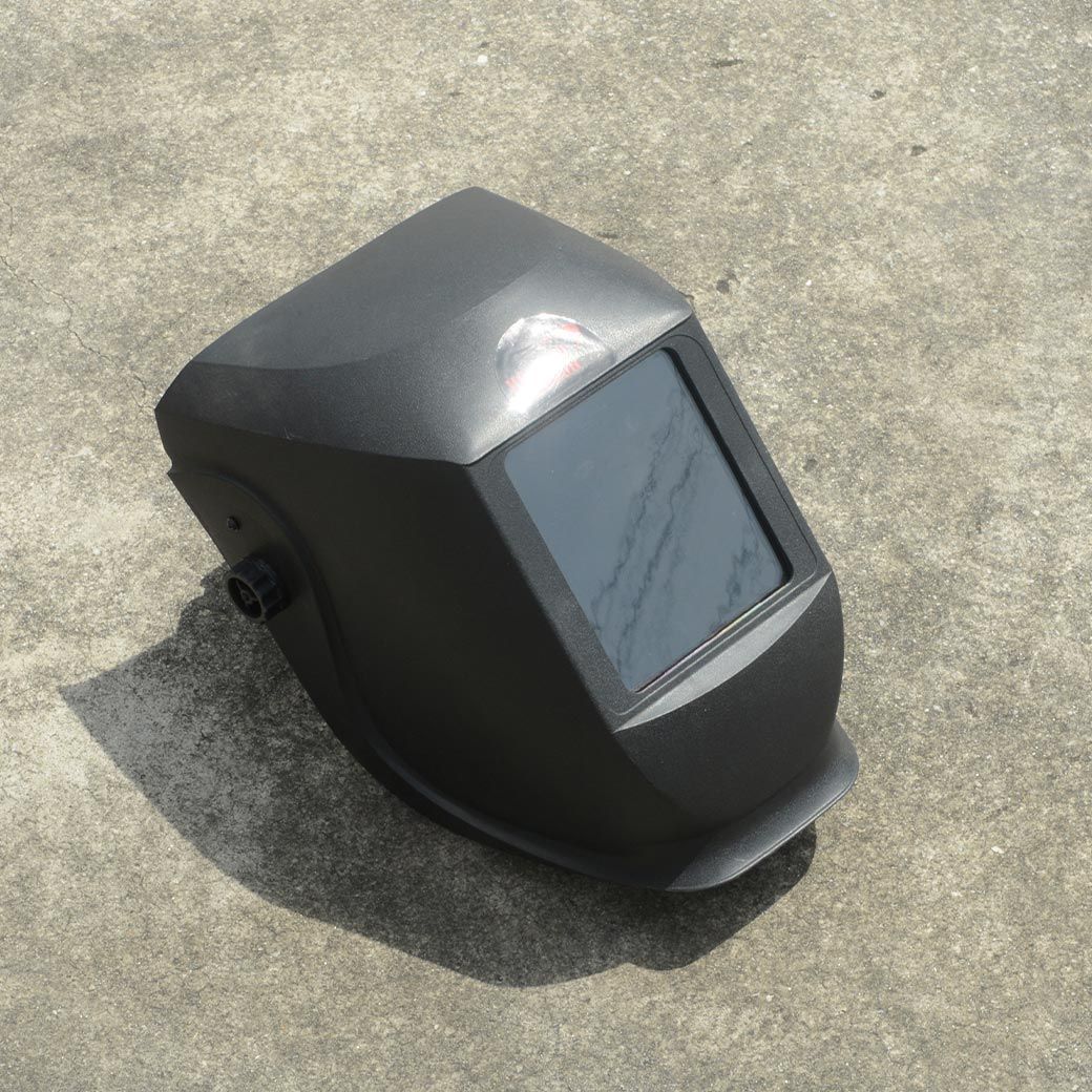 หน้ากากกันแสงเชื่อมแบบสวมหัวเลนส์ใหญ่ (ดำ) รุ่น YMD-505 - Image 3