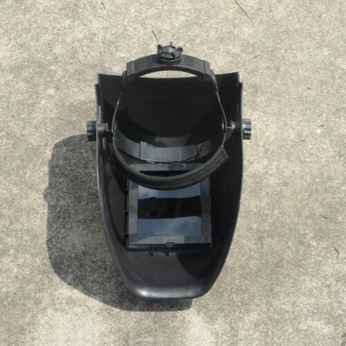 หน้ากากกันแสงเชื่อมแบบสวมหัวเลนส์ใหญ่ (ดำ) รุ่น YMD-505 - Image 4