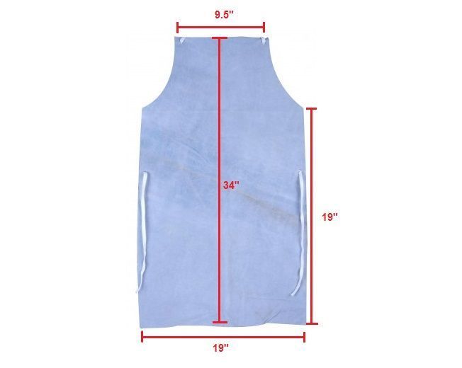เสื้อเอี๊ยมหนังป้องกันสะเก็ด (คอตรง) - Image 2