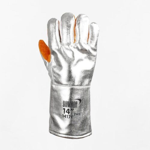 Alternative view of ถุงมืออลูมิไนซ์/แผ่นหนังกันความร้อน 250 องศา 14" รุ่น 14171