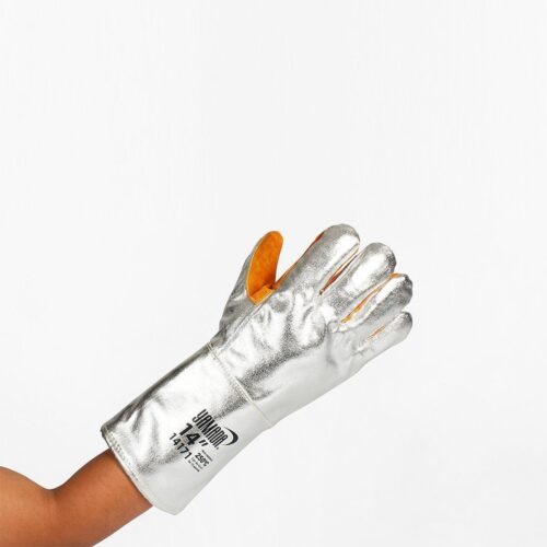 ถุงมืออลูมิไนซ์/แผ่นหนังกันความร้อน 250 องศา 14" รุ่น 14171 - Image 6