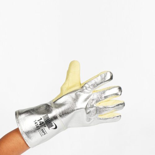 ถุงมืออลูมิไนซ์/เคฟล่ากันความร้อน 500 องศา 14" รุ่น 14181 - Image 6