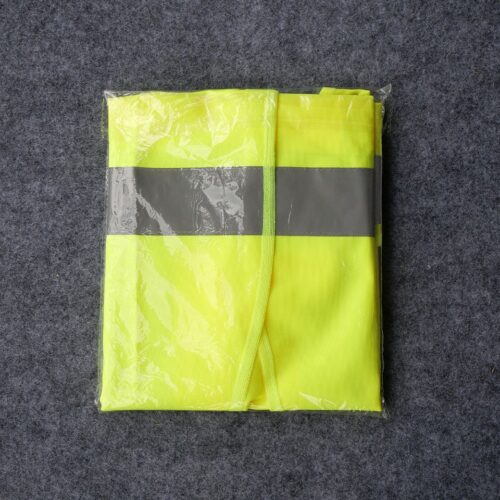 Alternative view of เสื้อจราจรผ้าแฟบริค รุ่น GR-6666AF สีเขียว แถบสีเงิน YAMADA