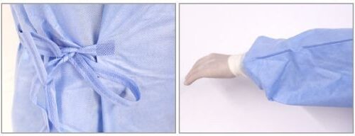 เสื้อกาวน์ผ่าตัดสเตอร์ไรด์ (เสริมด้านหน้า) รุ่น 50XX - Image 5