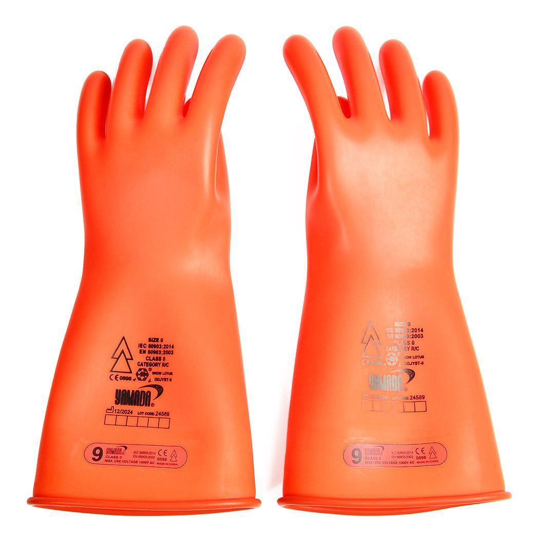 ถุงมือกันไฟฟ้าดูด Class0 1000V/5000V - Image 4