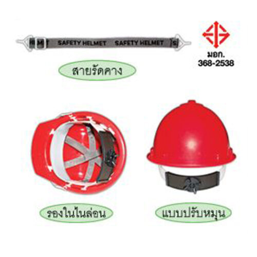 Alternative view of M-MAX หมวกนิรภัย แบบหมุน พร้อมสายรัดคาง